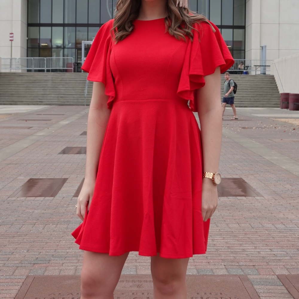 ROMWE RED DRESS - Picture 3 of 3
